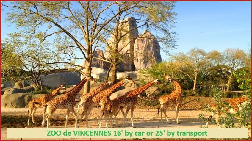 Maison Cosy 15 Mn Paris - Linges Hotel Confort Vitry-sur-Seine Eksteriør bilde