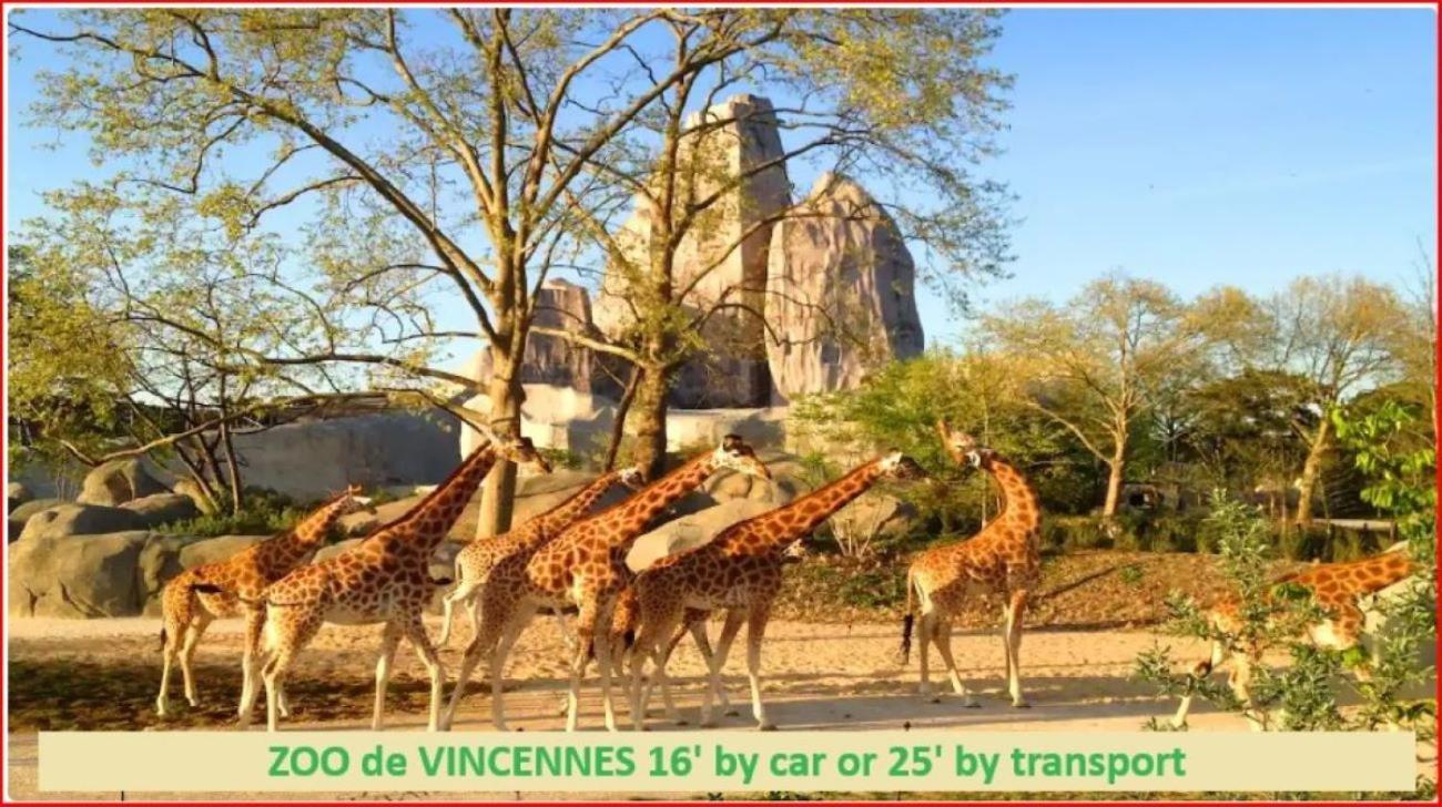 Maison Cosy 15 Mn Paris - Linges Hotel Confort Vitry-sur-Seine Eksteriør bilde