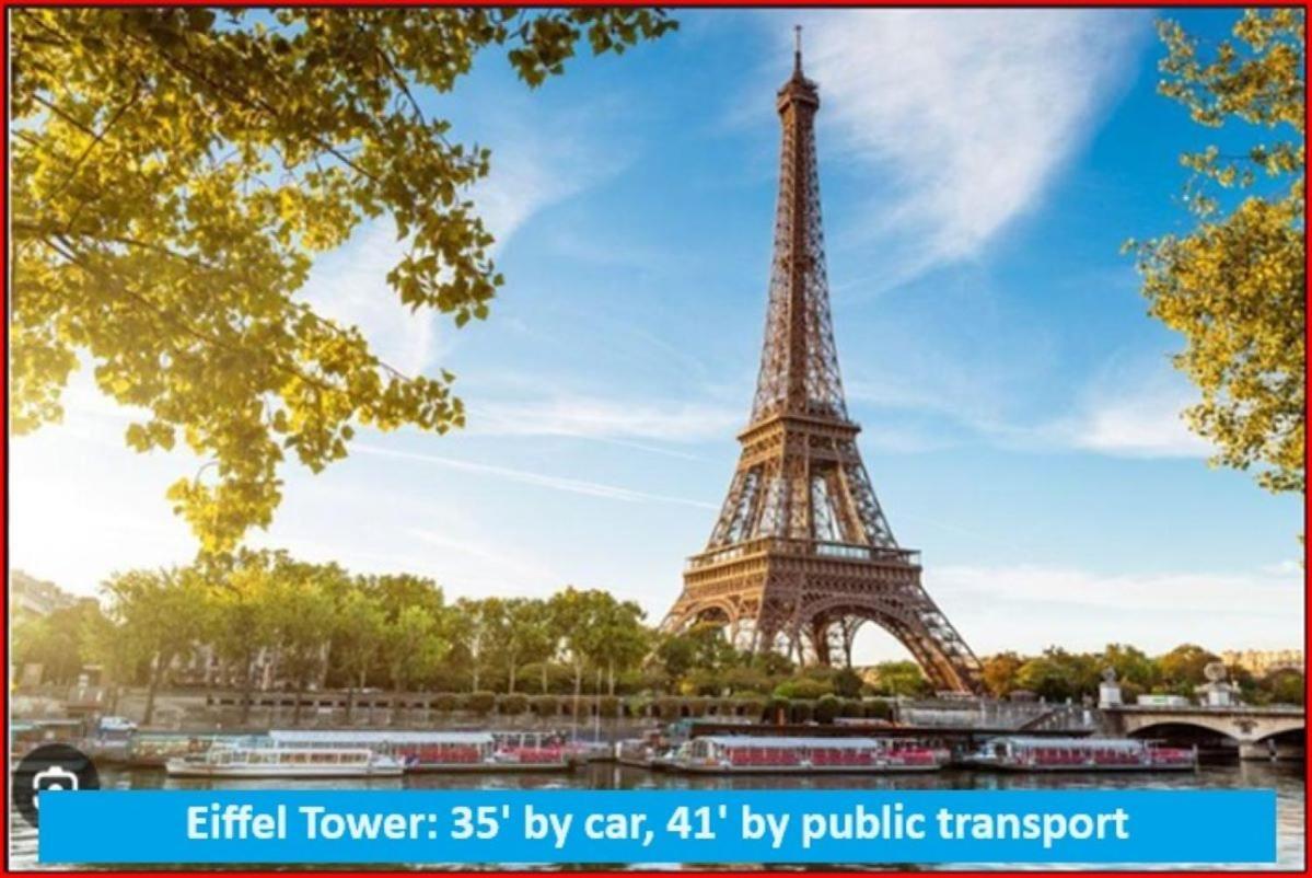 Maison Cosy 15 Mn Paris - Linges Hotel Confort Vitry-sur-Seine Eksteriør bilde